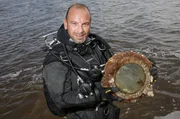 Wracktaucher Andreas Peters.