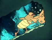 Maja entdeckt ein Feld aus glitzerndem Moos. Maja entdeckt ein Feld aus glitzerndem Moos.