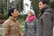 (v.l.n.r.) Doris (Simone Ritscher); Marlene (Lucy Scherer); Konstantin (Moritz Tittel)