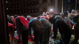 Staatsoper, Schlussapplaus &bdquo;Verkaufte Braut&ldquo;.