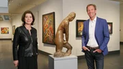 Von der Antike bis zur Gegenwart reicht die rund 250.000 Objekte umfassende universale Sammlung des Museums. Susanne Daubner und Markus Brock.