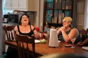 Meghan, Tina, Ashley, and Vanessa have a girls dinner, resulting in questionable food choices. Meghan, Tina, Ashley, and Vanessa have a girls dinner, resulting in questionable food choices.