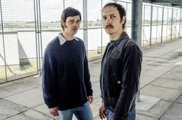 Andreas Baader (Henning Fl&uuml;sloh) und Jan-Carl Raspe (Rafael Stachowiak).