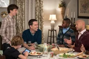 Kevin Griswold (Steele Stebbins), James Griswold (Skyler Gisondo), Rusty Griswold (Ed Helms), Gary Peterson (Alkoya Brunson), Jack Peterson (Keegan Michael Key)