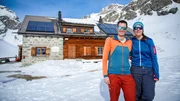 Daniel Sidler und Jill Lucas betreiben die Jenatschhütte im Bündnerland.