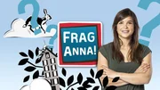 Key Visual Sendereihenbild mit Typo zu "Frag Anna!" Kinder haben viele Fragen und die Natur bietet ihnen spannende und oft unerwartete Antworten darauf.
