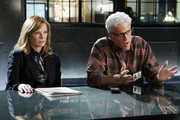 Catherine (Marg Helgenberger) und D.B. Russell (Ted Danson) versuchen durch intensive Befragungen herauszufinden, wer von den Beschuldigten die Wahrheit sagt oder lügt. Catherine (Marg Helgenberger) und D.B. Russell (Ted Danson) versuchen durch intensive Befragungen herauszufinden, wer von den Beschuldigten die Wahrheit sagt oder lügt.