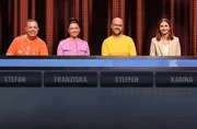 Die Kandidat:innen (v.l.n.r. am Panel): Stefan Krüger, Franziska Jürgensen, Steffen Forbrig, Karina Glaum. Die Kandidat:innen (v.l.n.r. am Panel): Stefan Krüger, Franziska Jürgensen, Steffen Forbrig, Karina Glaum.