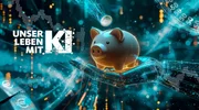 Lohnt es sich, sein Geld einer Künstlichen Intelligenz anzuvertrauen? Oder sind menschlicher Instinkt und Erfahrung in Finanzfragen doch überlegen? In der neuen Folge der WDR-Reihe „Unser Leben mit KI“ macht Catherine Vogel den Test. - Keyvisual Lohnt es sich, sein Geld einer Künstlichen Intelligenz anzuvertrauen? Oder sind menschlicher Instinkt und Erfahrung in Finanzfragen doch überlegen? In der neuen Folge der WDR-Reihe „Unser Leben mit KI“ macht Catherine Vogel den Test. - Keyvisual