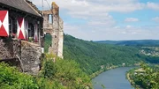 Moselblick von der Ruine Grevenburg Moselblick von der Ruine Grevenburg