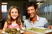 Zu Tisch in... Garfagnana. Greta und Gian Luca haben Antruglia gekocht.
