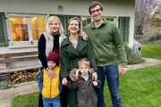 SRF bi de Lüt - Familiensache: Loida Mikhailova, Dominick Mikhailov, 5, Angela Stocker, Leo Stocker, 3, und Roland Stocker.