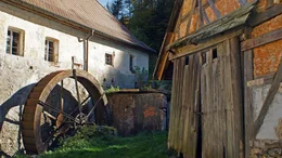 M&uuml;hlrad im Tribachtal.