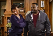 Tina Butler (Tichina Arnold, l.); Calvin Butler (Cedric the Entertainer, r.)