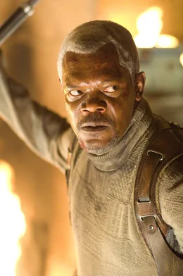 Roland (Samuel L. Jackson) hasst Jumper, weil sie all das tun k&ouml;nnen, was er gerne machen w&uuml;rde ...