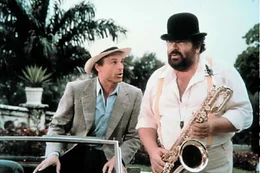 L-R: Eliot Vance (Terence Hill) und Greg Wonder (Bud Spencer)