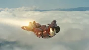 Keine Superkr&auml;fte, aber viel Technik. Der Multimillion&auml;r und Erfinder Tony Stark (Robert Downey Jr.) erschafft Iron Man, um die Menschen vor den Waffen zu besch&uuml;tzen, die er einst selber mit seiner Firma herstellte ...