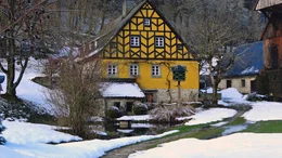 Fachwerkhaus in der fr&auml;nkischen Schweiz.