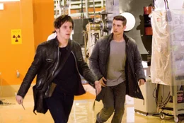 In JUMPER, a genetic anomaly allows  Jamie Bell and Hayden Christensen to teleport anywhere in the world.