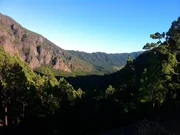 La Palma, Canary Islands, Spain: View of the ridge created by the last flank collapse on La Palma thousands of years ago. La Palma, Canary Islands, Spain: View of the ridge created by the last flank collapse on La Palma thousands of years ago.