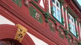 Fachwerkfassade in K&ouml;nigsberg.