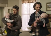 Dean Winchester (Jensen Ackles, l.); Sam Winchester (Jared Padalecki, r.)