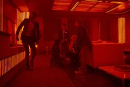 (v.l.n.r.) Jason Walker (Jay Ellis); Zoey Davis (Taylor Russell); Danny Khan (Nik Dodani); Amanda Harper (Deborah Ann Woll); Ben Miller (Logan Miller)