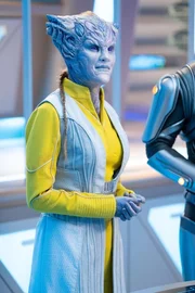 Dr. Villka (Eliza Taylor) Dr. Villka (Eliza Taylor)