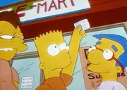 Stolz zeigt Bart (Mi.) seinen gefälschten Führerschein vor.