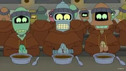 F&uuml;hlt sich nicht wohl in seiner neuen Umgebung: Bender (M.) ...
