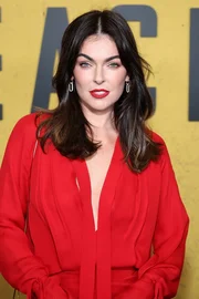 CULVER CITY, CALIFORNIA - Serinda Swan attends the red carpet and fan screening for Prime Video's Reacher Season Two at Culver Theater. CULVER CITY, CALIFORNIA - Serinda Swan attends the red carpet and fan screening for Prime Video's Reacher Season Two at Culver Theater.
