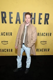 Alan Ritchson attends the red carpet and fan screening for Prime Video's Reacher Season Two at Culver Theater. Alan Ritchson attends the red carpet and fan screening for Prime Video's Reacher Season Two at Culver Theater.