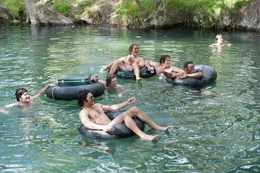 Blake Jenner, Forrest Vickery, Glen Powell, J. Quinton Johnson, Tanner Kalina