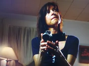 The mother with a video camera. The mother with a video camera.