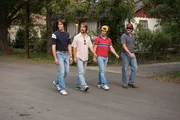 Blake Jenner, Forrest Vickery, Glen Powell, Temple Baker