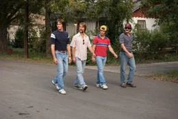 Blake Jenner, Forrest Vickery, Glen Powell, Temple Baker