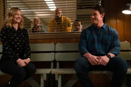 (v.l.n.r.) Dr. Amy Hicks (Judy Greer); Mark (Keegan-Michael Key); Axe (Tyler Mane); Rodrigo (John Leguizamo); Jake (John Cena)