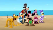 MICKEY MOUSE CLUBHOUSE - "Mickey's Pirate Adventure" - Disney Legend Dick Van Dyke guest stars as Goofy's pirate grandpappy, Captain Goof-Beard, in a special music-filled episode of Disney Junior's Emmy Award-nominated animated series "Mickey Mouse Clubhouse".