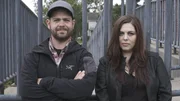 Jack Osbourne and Katrina Weidman exterior of jail.,,