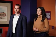 Timothy McGee (Sean Murray, l.); Jessica Knight (Katrina Law, r.)