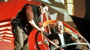Ben Richards (Arnold Schwarzenegger) und Damon Killian (Richard Dawson, re.)