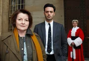 Vera Stanhope (Brenda Blethyn, l.); Joe Ashworth (David Leon, M.)