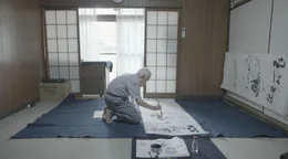 Hiromu Morishita malt zu Hause.  +++ Die Verwendung des sendungsbezogenen Materials ist nur mit dem Hinweis und Verlinkung auf RTL+ gestattet. +++
