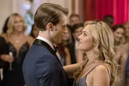 l-r: Prince Ronan (Jonathan Keltz), Cindy (Natalie Hall)