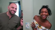 An after photo of Denese & Mike inside the Heatherwicks' home