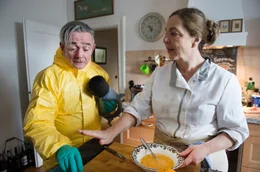 Gustav und Frieda im Clinsch Gustav D&uuml;ppenweiler (Willi Fries) und Frieda Tremmel (Susi Stach)