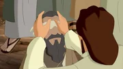 Jesus heilt den blinden Bartimäus. Jesus heilt den blinden Bartimäus.