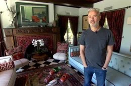 Hollywood-Regisseurs Roland Emmerich in seiner Villa in den USA in Los Angeles.
