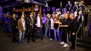 The cast of the show Tanked welcomes Christina Vitagliano the founder of Kiss monster Mini Golf and the band members of Kiss to the unveil of the Kiss fish tank at the Kiss Monster Mini Golf Course in Las Vegas, Nevada. The cast of the show Tanked welcomes Christina Vitagliano the founder of Kiss monster Mini Golf and the band members of Kiss to the unveil of the Kiss fish tank at the Kiss Monster Mini Golf Course in Las Vegas, Nevada.