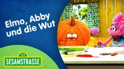 Abby versucht, Elmos Wut wegzuzaubern, was ihr nicht ganz gelingt.